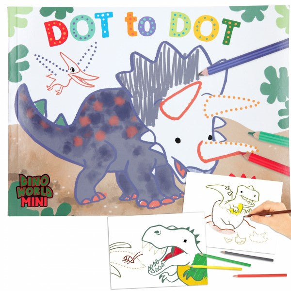 Dino World libro de colorear MINI DINO