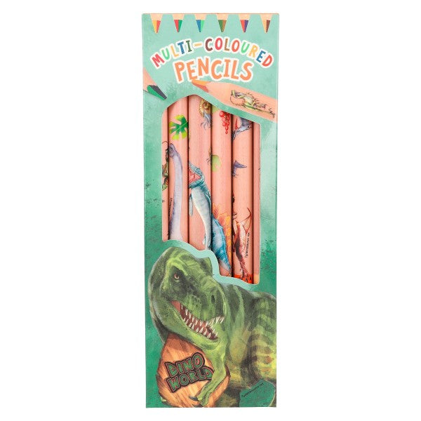 Dino World lápices multicolor