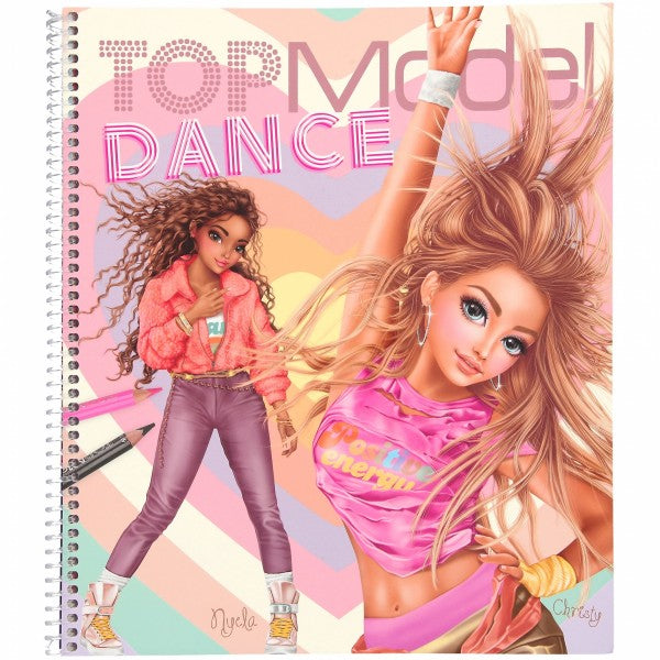 TOPModel Cuaderno para colorear DANCE