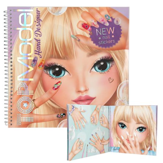TOPModel Create your Hand-Design cuarderno para colorear