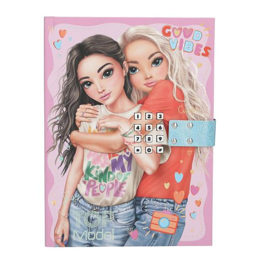 TOPModel diario con código secreto GIRL POWER