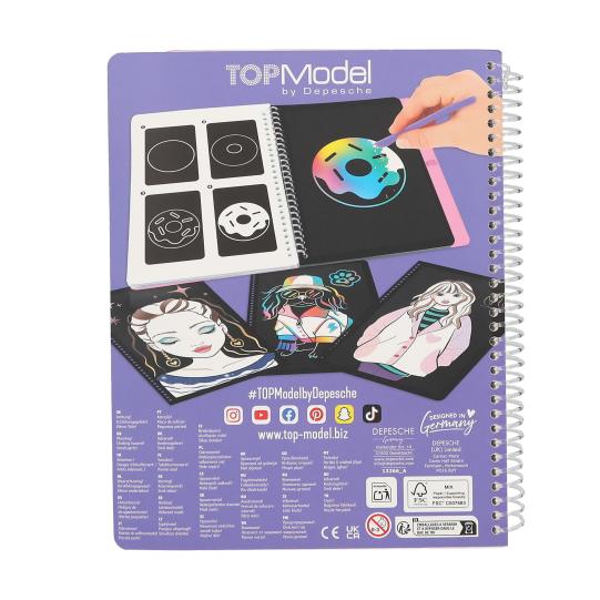 TOPModel Magic-Scratch Book