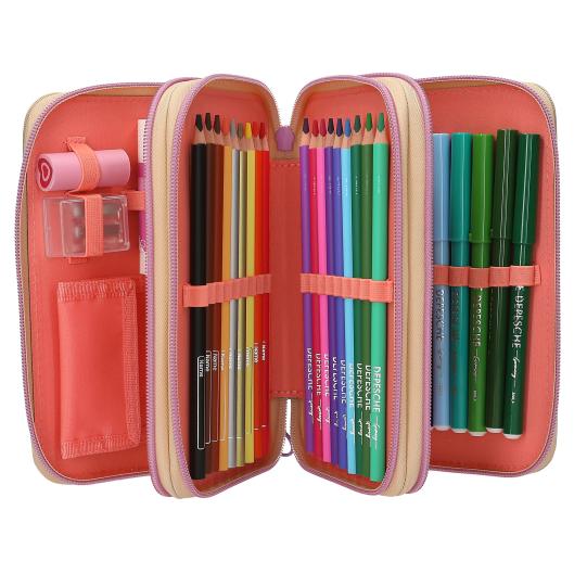 TOPModel estuche triple GIRL POWER