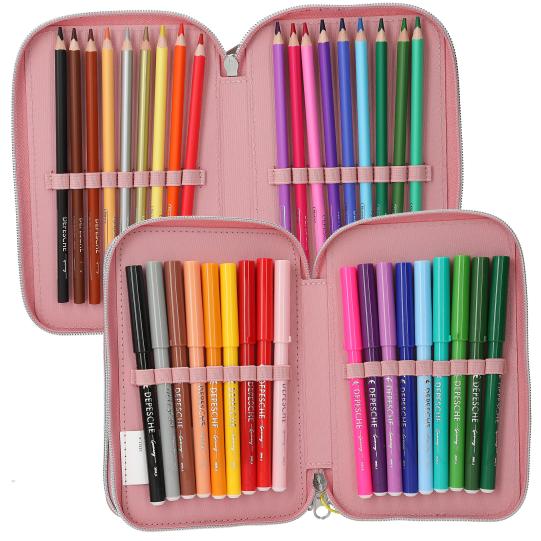 TOPModel estuche triple JUICY