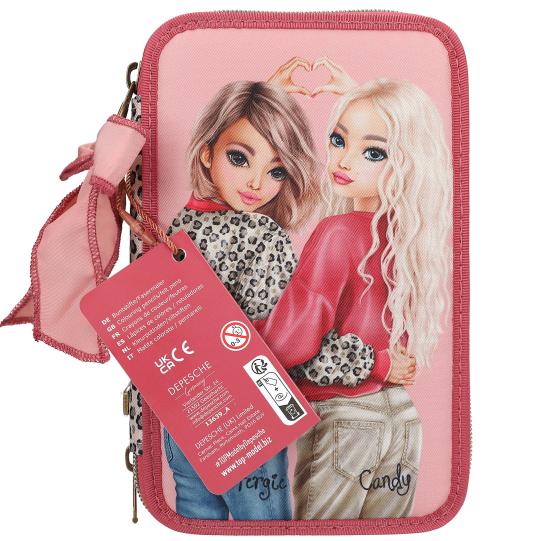 TOPModel estuche triple LEOHEART