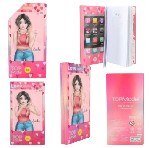 TOPModel Mini libro para colorear con sonido