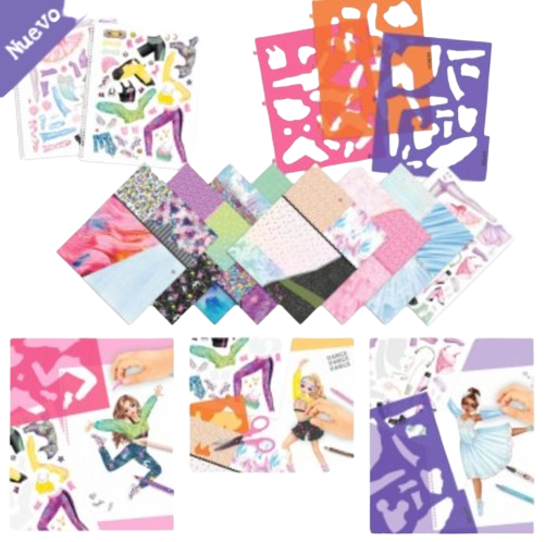 TOPModel Cuaderno para colorear DANCE