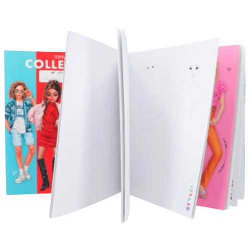 TOPModel Create you cuarderno para colorear