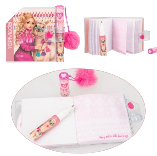 TOPModel mini bloc de notas con bolígrafo COSY
