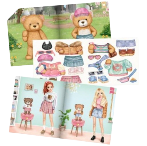 TOPModel Stickerworld TEAM TEDDY