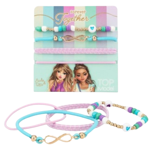 TOPModel set de pulsera y coletero