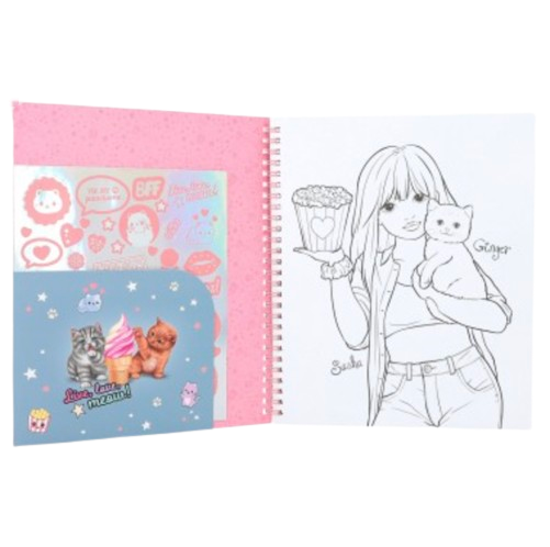 TOPModel Libro para colorear CUTIE STAR