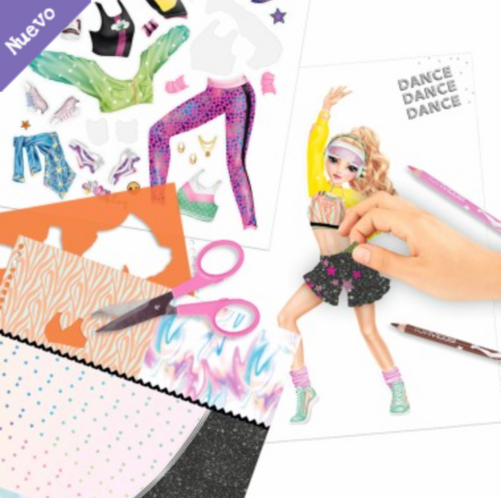 TOPModel Cuaderno para colorear DANCE