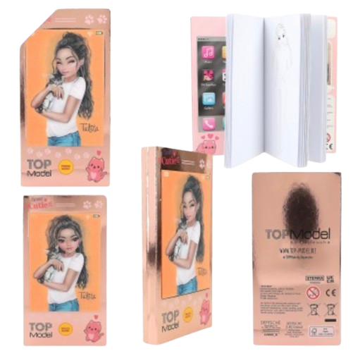 TOPModel Mini libro para colorear con sonido