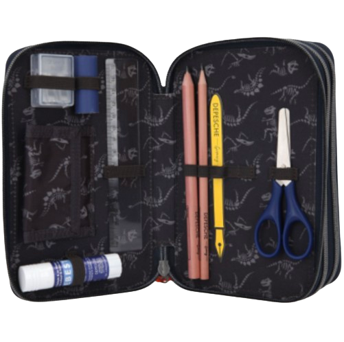 Dino World Estuche triple T-REX