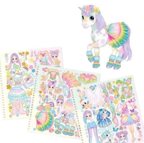 Cuaderno con pegatinas Ylvi Dress me up