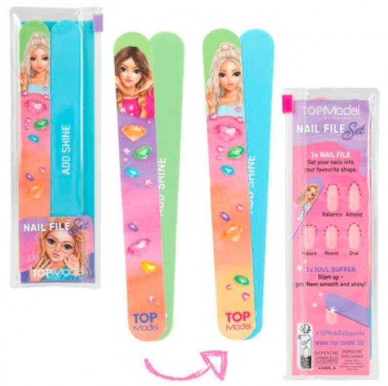 TOPModel Juego de limas de uñas BEAUTY and ME