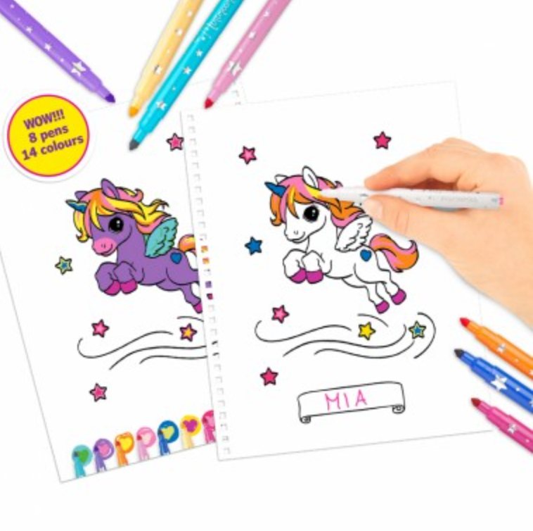 Ylvi Libro de Colorear con Set de Colores