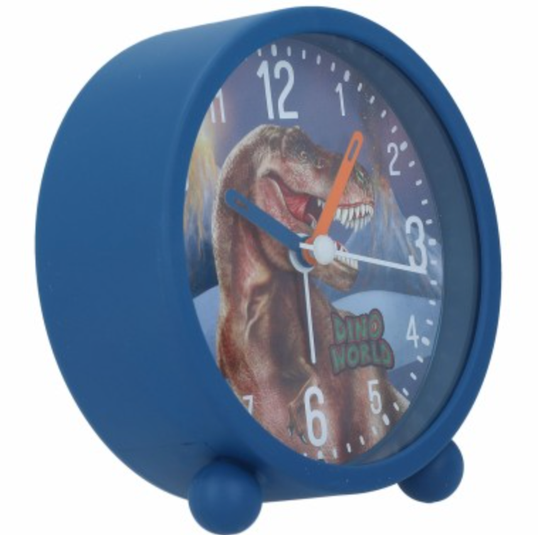 Dino World reloj despertador
