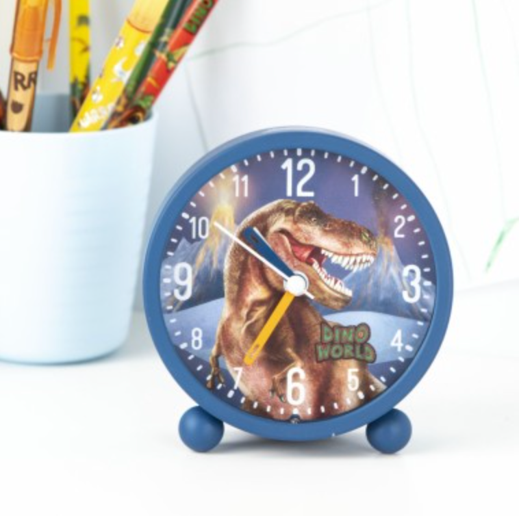 Dino World reloj despertador