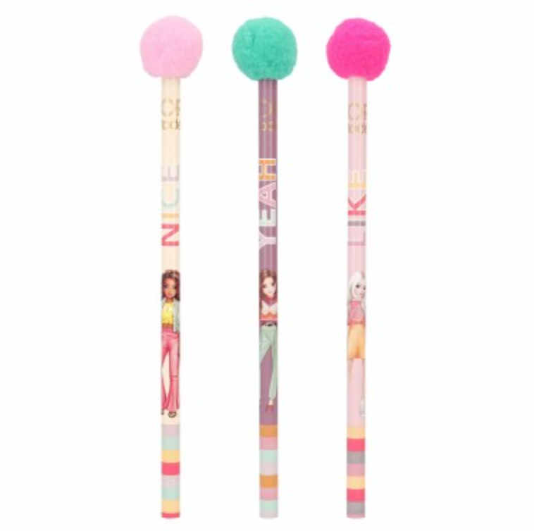 TOPModel lápiz con pompón