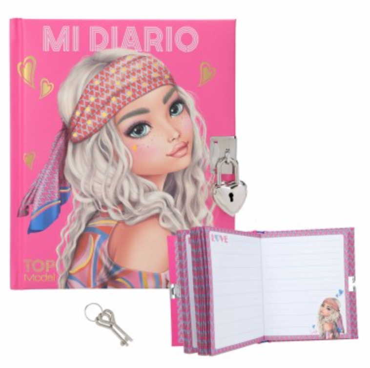 TOPModel diario con candado SEVENTIES