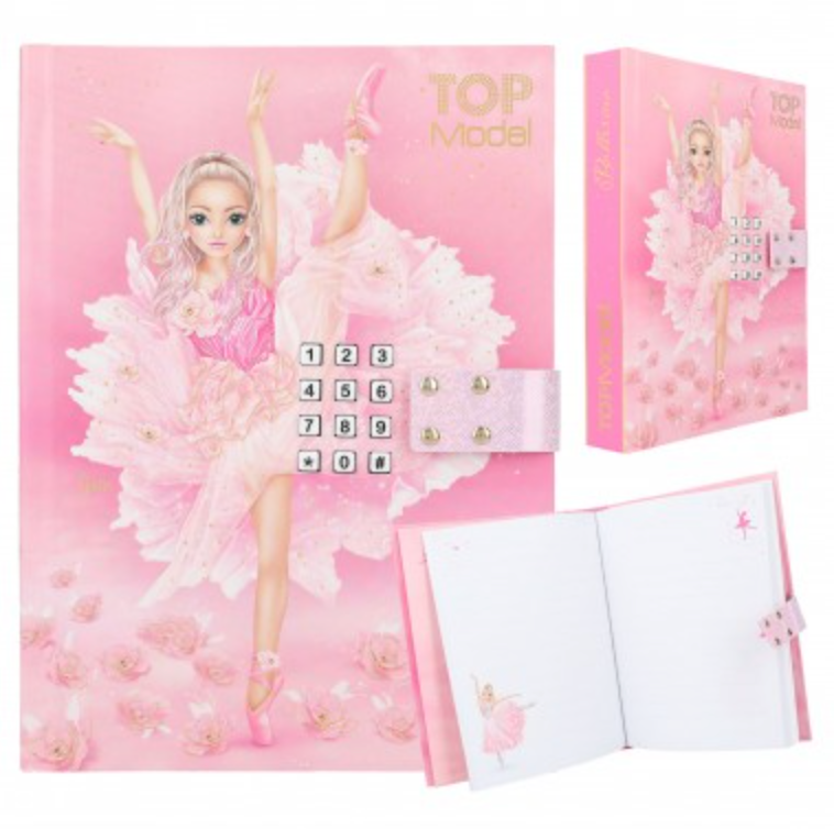 Diario de códigos secretos TOPModel con sonido BALLET