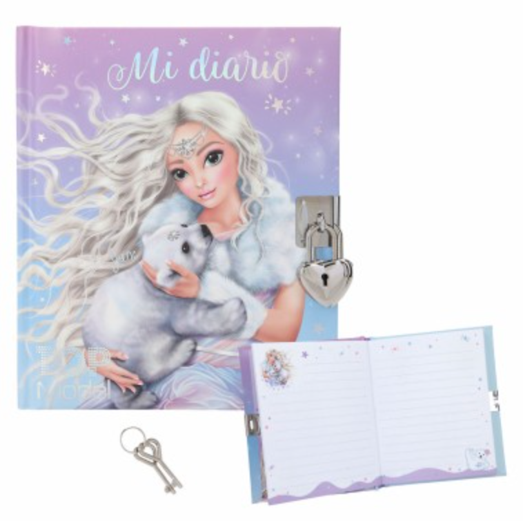 TOPModel Diario con candado ICEWORLD