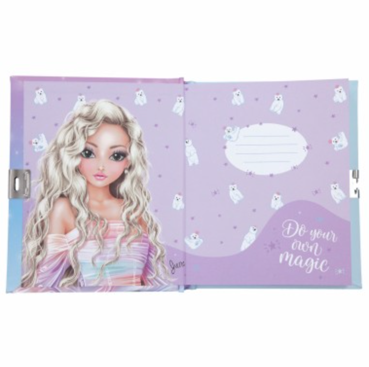 TOPModel Diario con candado ICEWORLD