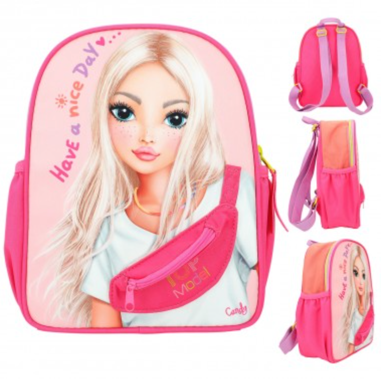 TOPModel mini mochila bandolera aplicada