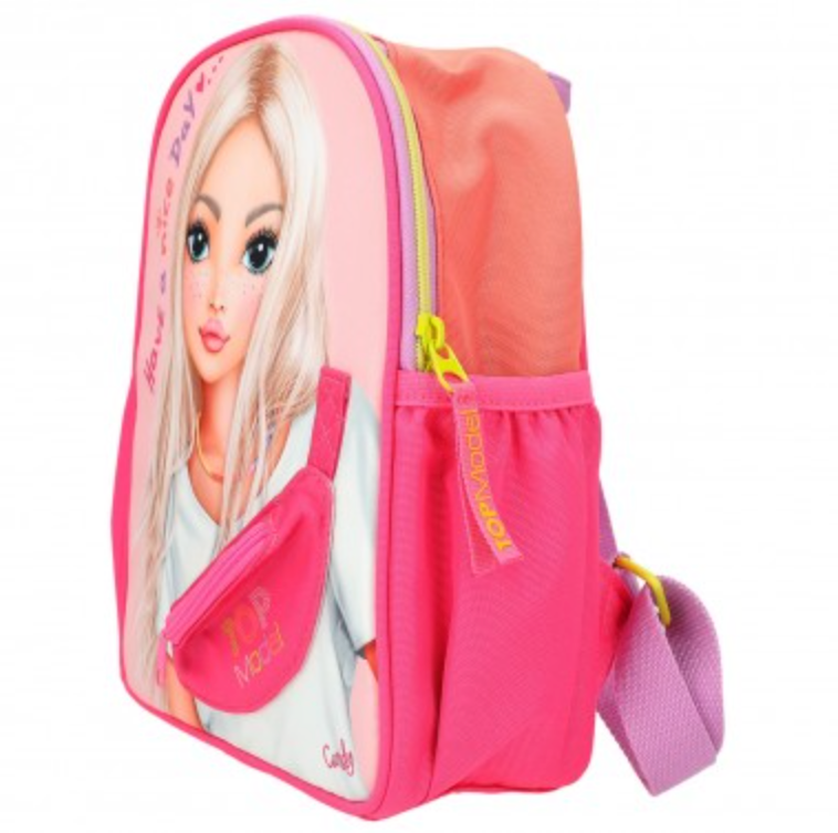 TOPModel mini mochila bandolera aplicada