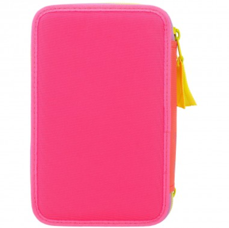 Estuche triple TOPModel con bolsillo frontal