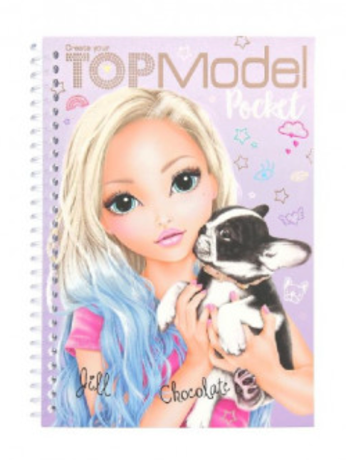 TOPModel Cuaderno colorear