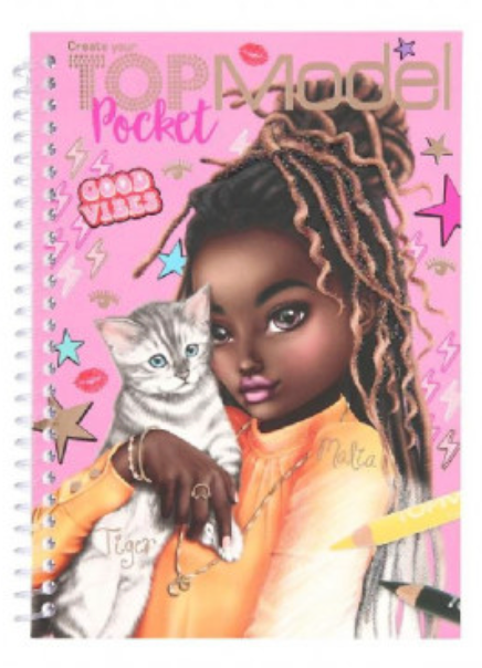 TOPModel Cuaderno colorear