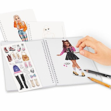TOPModel Cuaderno colorear mini
