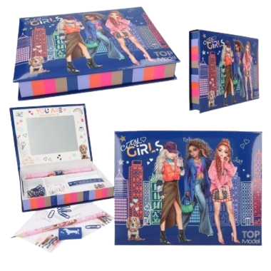 TOPModel Caja de papelería CITY GIRLS