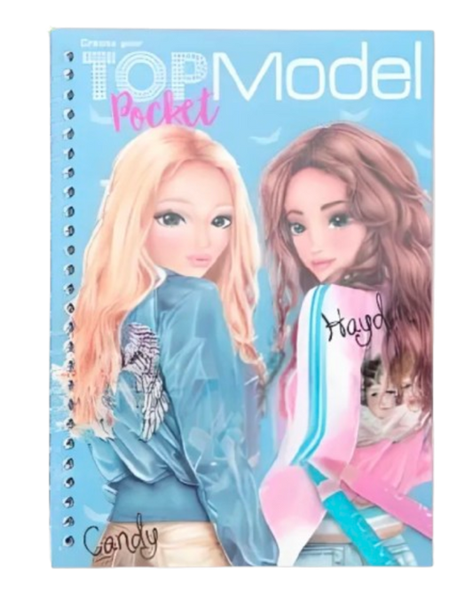 TOPModel Cuaderno colorear