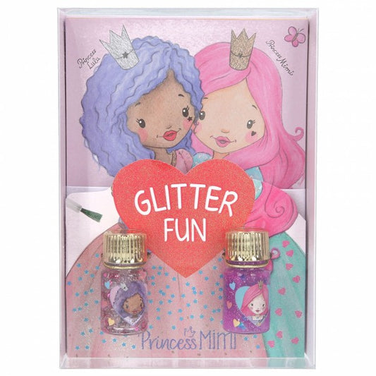 Princess Mimi set creativo pegamento de purpurina