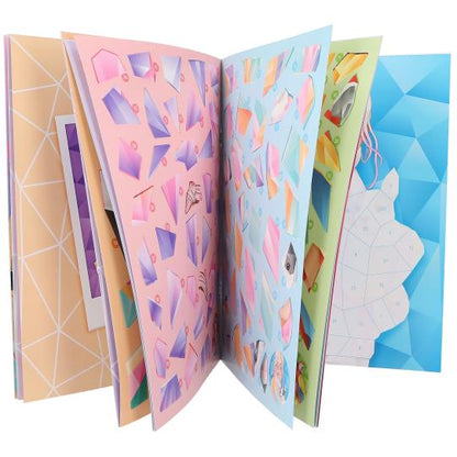 TOPModel libro de pegatinas por números Fantasy