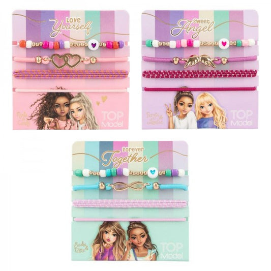 TOPModel set de pulsera y coletero