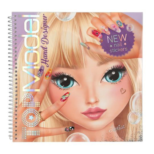 TOPModel Create your Hand-Design cuarderno para colorear