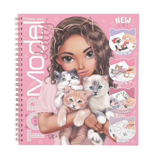 Crea tu libro de colorear Kitty, TOPModel