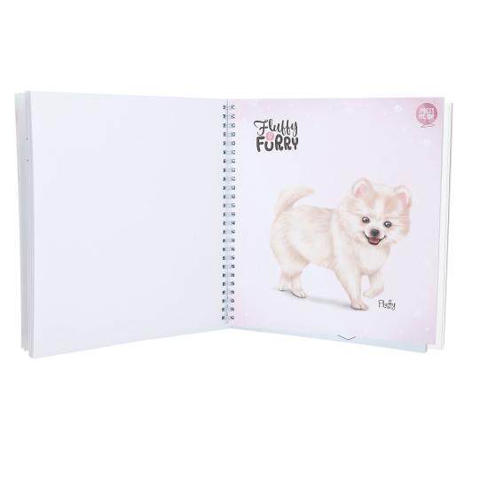 Create your TOPModel Doggy Colouring Book