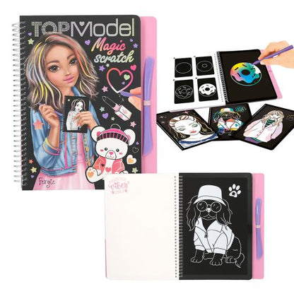 TOPModel Magic-Scratch Book