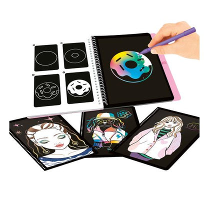 TOPModel Magic-Scratch Book