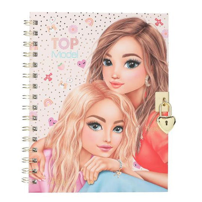 TOPModel diario con candado y pulsera