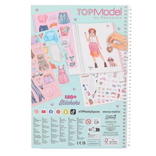 TOPModel cuaderno Dress Me Up grande
