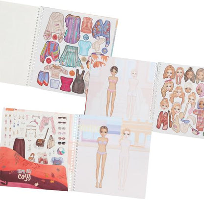 TOPModel Dress Me Up Stickerbook COSY