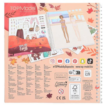 TOPModel Dress Me Up Stickerbook COSY