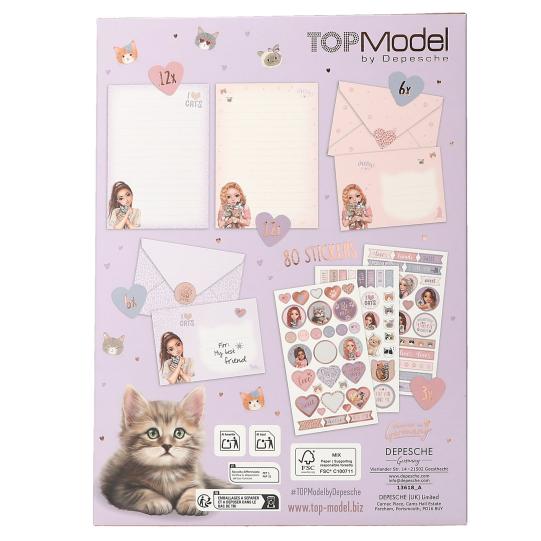 TOPModel set de cartas CAT LOVE